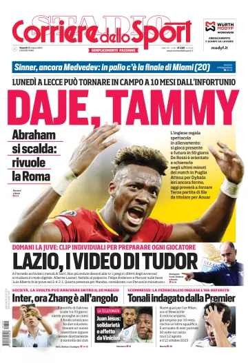 Corriere dello Sport (Roma) - 29 Mar 2024