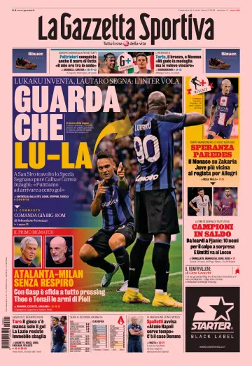 La Gazzetta dello Sport - Bologna - 21 Aug 2022