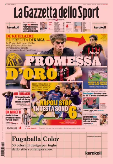 La Gazzetta dello Sport - Bologna - 29 Aug 2022