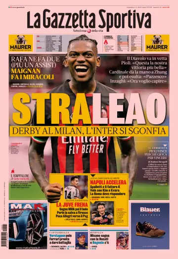 La Gazzetta dello Sport - Bologna - 4 Sep 2022