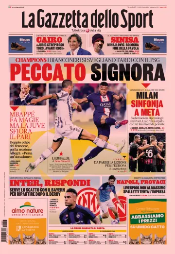 La Gazzetta dello Sport - Bologna - 7 Sep 2022
