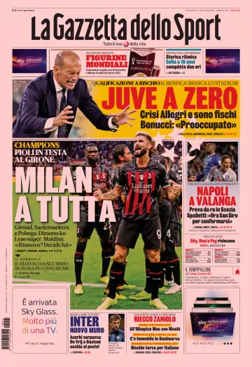 La Gazzetta dello Sport - Bologna - 15 Sep 2022