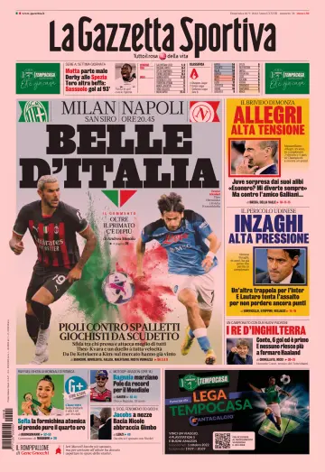 La Gazzetta dello Sport - Bologna - 18 Sep 2022