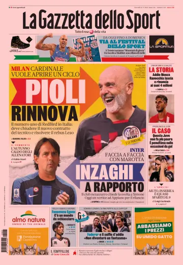 La Gazzetta dello Sport - Bologna - 22 Sep 2022