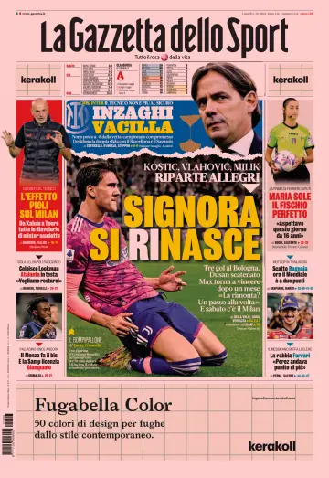 La Gazzetta dello Sport - Bologna - 3 Oct 2022