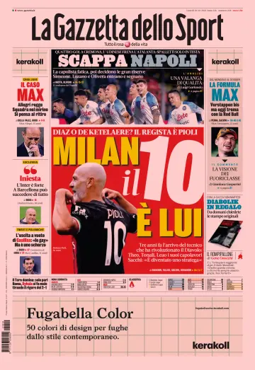 La Gazzetta dello Sport - Bologna - 10 Oct 2022