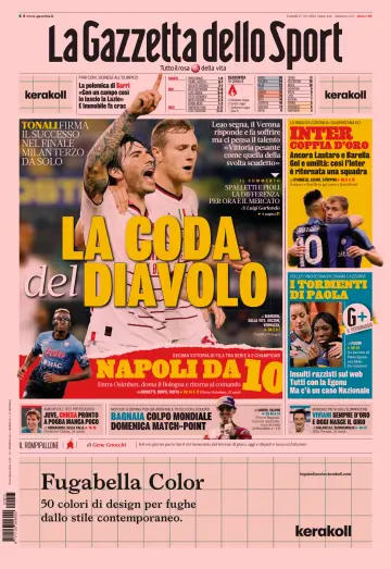 La Gazzetta dello Sport - Bologna - 17 Oct 2022
