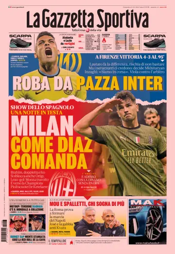 La Gazzetta dello Sport - Bologna - 23 Oct 2022