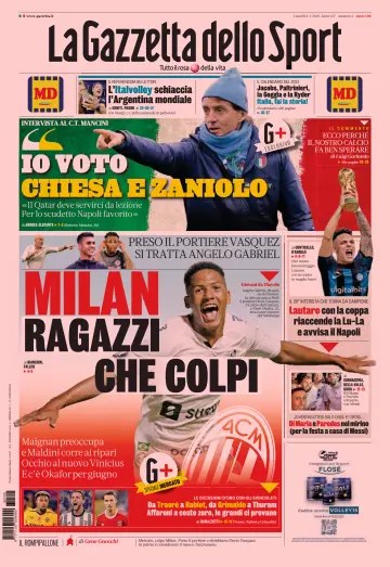 La Gazzetta dello Sport - Bologna - 2 Jan 2023