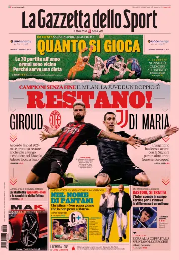 La Gazzetta dello Sport - Bologna - 30 Mar 2023