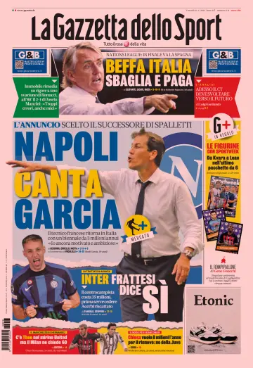 La Gazzetta dello Sport - Bologna - 16 Jun 2023