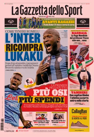 La Gazzetta dello Sport - Bologna - 26 Jun 2023