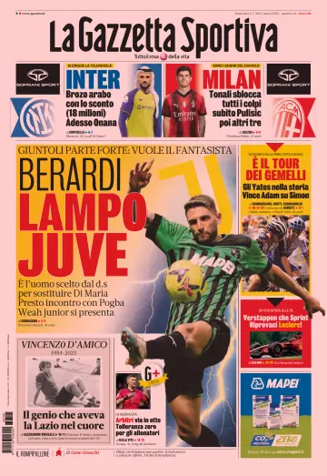 La Gazzetta dello Sport - Bologna - 2 Jul 2023
