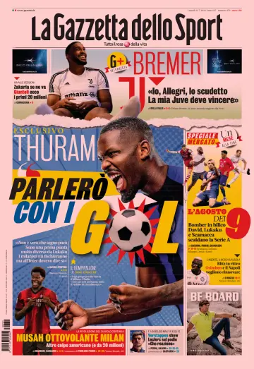 La Gazzetta dello Sport - Bologna - 31 Jul 2023