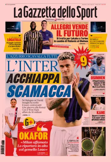 La Gazzetta dello Sport - Bologna - 1 Aug 2023