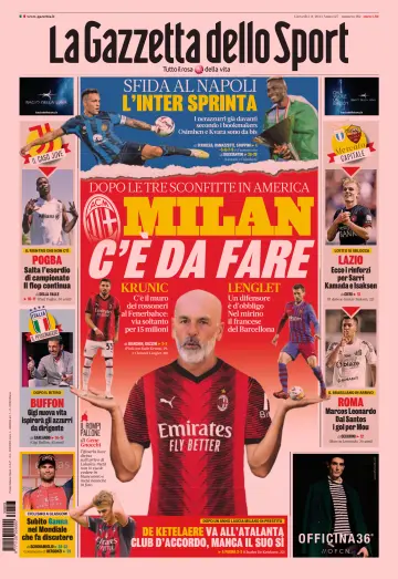 La Gazzetta dello Sport - Bologna - 3 Aug 2023