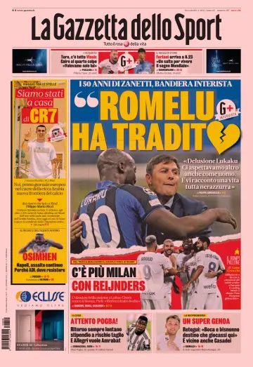 La Gazzetta dello Sport - Bologna - 9 Aug 2023