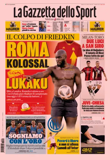 La Gazzetta dello Sport - Bologna - 26 Aug 2023