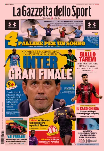 La Gazzetta dello Sport - Bologna - 31 Aug 2023