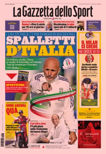 La Gazzetta dello Sport - Bologna - 8 Sep 2023