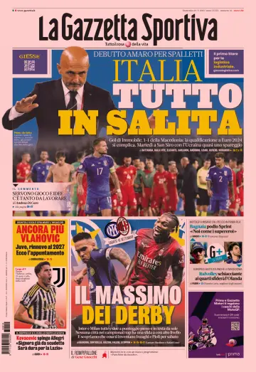 La Gazzetta dello Sport - Bologna - 10 Sep 2023