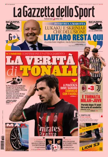 La Gazzetta dello Sport - Bologna - 19 Oct 2023