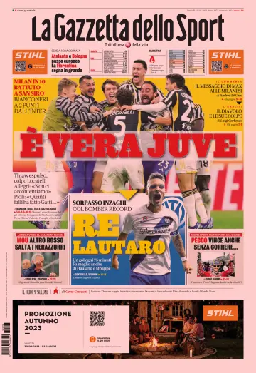 La Gazzetta dello Sport - Bologna - 23 Oct 2023