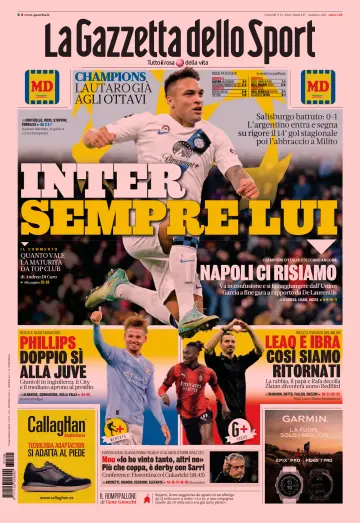 La Gazzetta dello Sport - Bologna - 9 Nov 2023