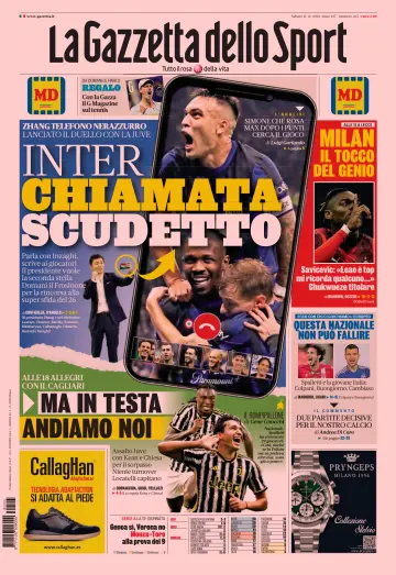 La Gazzetta dello Sport - Bologna - 11 Nov 2023