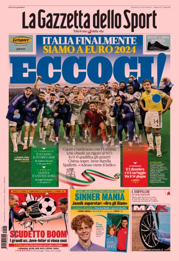 La Gazzetta dello Sport - Bologna - 21 Nov 2023