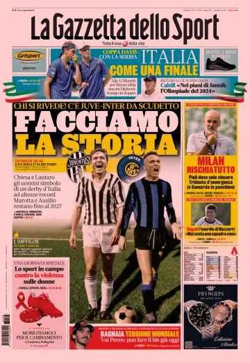 La Gazzetta dello Sport - Bologna - 25 Nov 2023