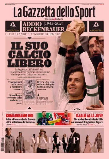 La Gazzetta dello Sport - Bologna - 9 Jan 2024
