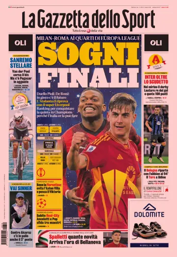 La Gazzetta dello Sport - Bologna - 16 Mar 2024