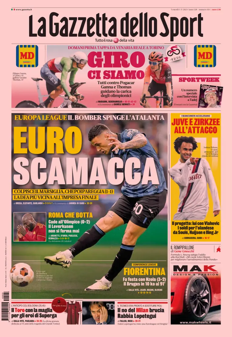 La Gazzetta dello Sport - Bologna