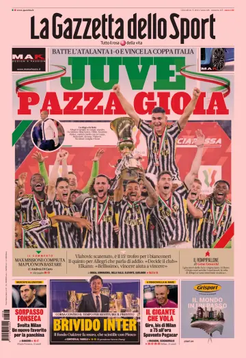La Gazzetta dello Sport - Bologna - 16 May 2024