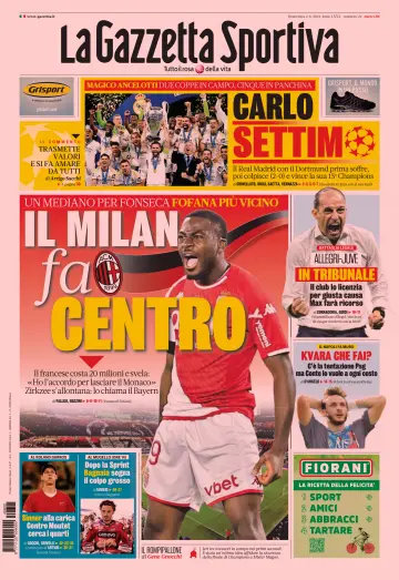 La Gazzetta dello Sport - Bologna - 2 Jun 2024