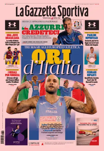 La Gazzetta dello Sport - Bologna - 9 Jun 2024