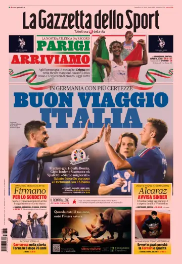 La Gazzetta dello Sport - Bologna - 10 Jun 2024