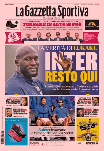 La Gazzetta dello Sport - Cagliari - 25 Sep 2022