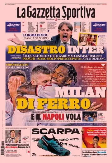 La Gazzetta dello Sport - Cagliari - 2 Oct 2022