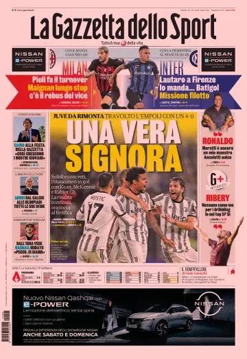 La Gazzetta dello Sport - Cagliari - 22 Oct 2022