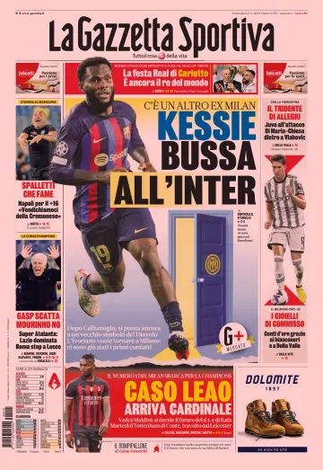 La Gazzetta dello Sport - Cagliari - 12 Feb 2023
