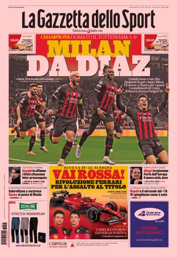 La Gazzetta dello Sport - Cagliari - 15 Feb 2023