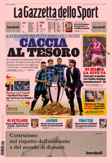 La Gazzetta dello Sport - Cagliari - 20 Feb 2023