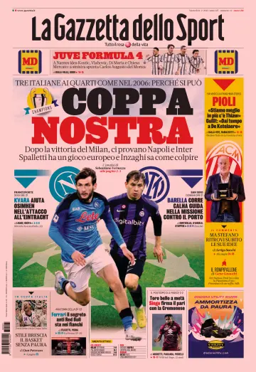 La Gazzetta dello Sport - Cagliari - 21 Feb 2023