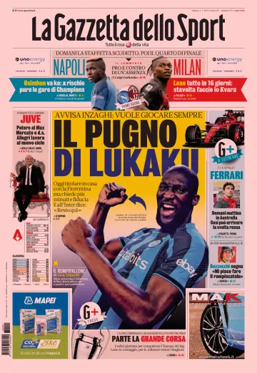 La Gazzetta dello Sport - Cagliari - 1 Apr 2023