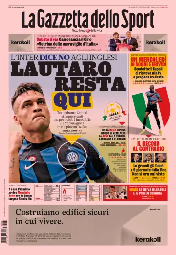 La Gazzetta dello Sport - Cagliari - 3 May 2023