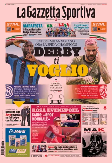 La Gazzetta dello Sport - Cagliari - 7 May 2023