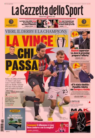 La Gazzetta dello Sport - Cagliari - 9 May 2023
