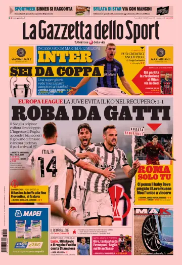 La Gazzetta dello Sport - Cagliari - 12 May 2023